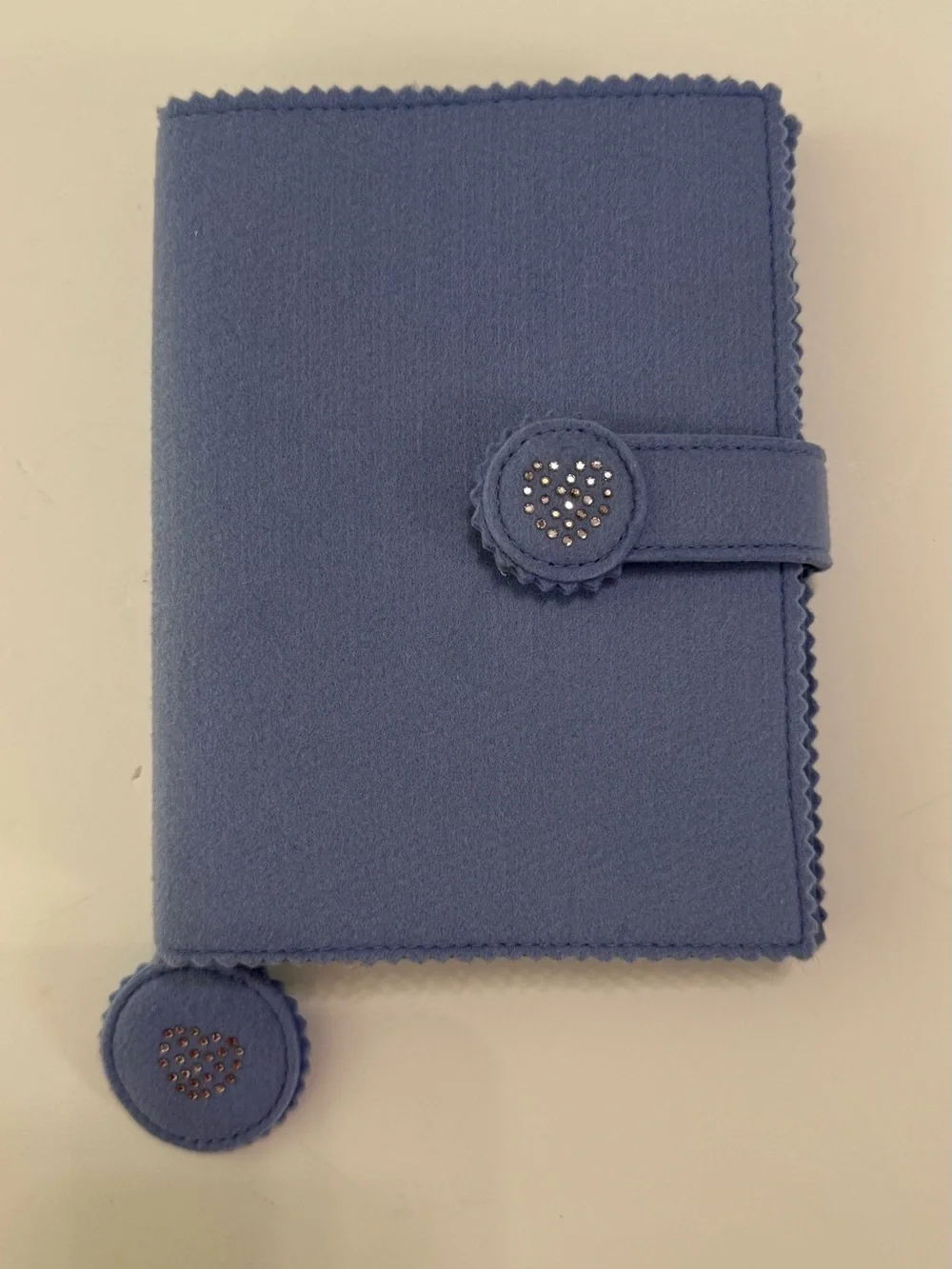 GAP Girls Soft Blue Fabric Cover Agenda, Project and Calendar Notebook